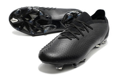 Adidas Predator Accuracy.1 Low FG Low-Tops Football Boots - Black/Black