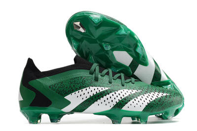 Adidas Predator Accuracy.1 Low FG Low-Tops Football Boots - Green/White/Black