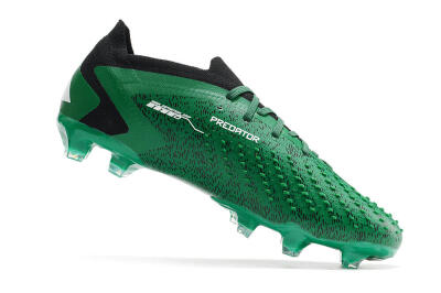 Adidas Predator Accuracy.1 Low FG Low-Tops Football Boots - Green/White/Black
