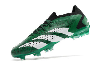 Adidas Predator Accuracy.1 Low FG Low-Tops Football Boots - Green/White/Black