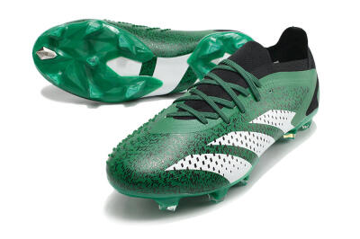 Adidas Predator Accuracy.1 Low FG Low-Tops Football Boots - Green/White/Black