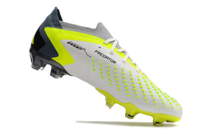Adidas Predator Accuracy.1 Low FG Low-Tops Football Boots - White/Black/Green