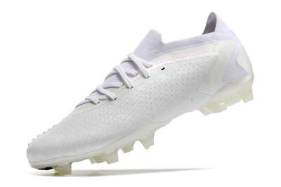 Adidas Predator Accuracy.1 Low FG Low-Tops Football Boots - White/White