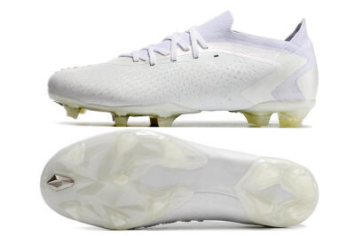 Adidas Predator Accuracy.1 Low FG Low-Tops Football Boots - White/White