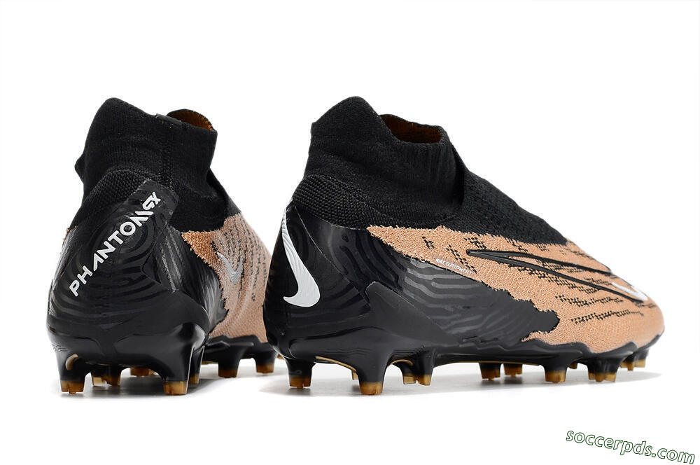 Nike Phantom GX Elite DF Link FG High-Tops Football Boots - Black/Pink 6