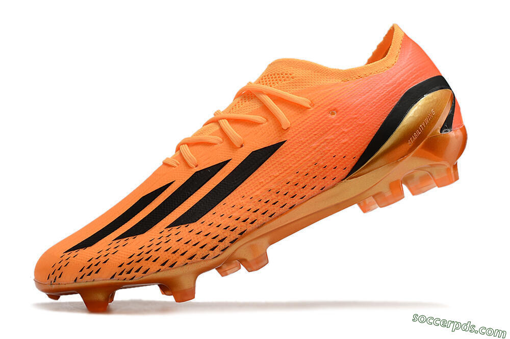 Adidas X Speedportal.1 FG Low-Tops Football Boots - Orange/Black 5
