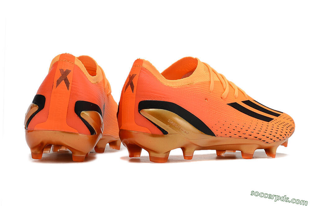 Adidas X Speedportal.1 FG Low-Tops Football Boots - Orange/Black 6