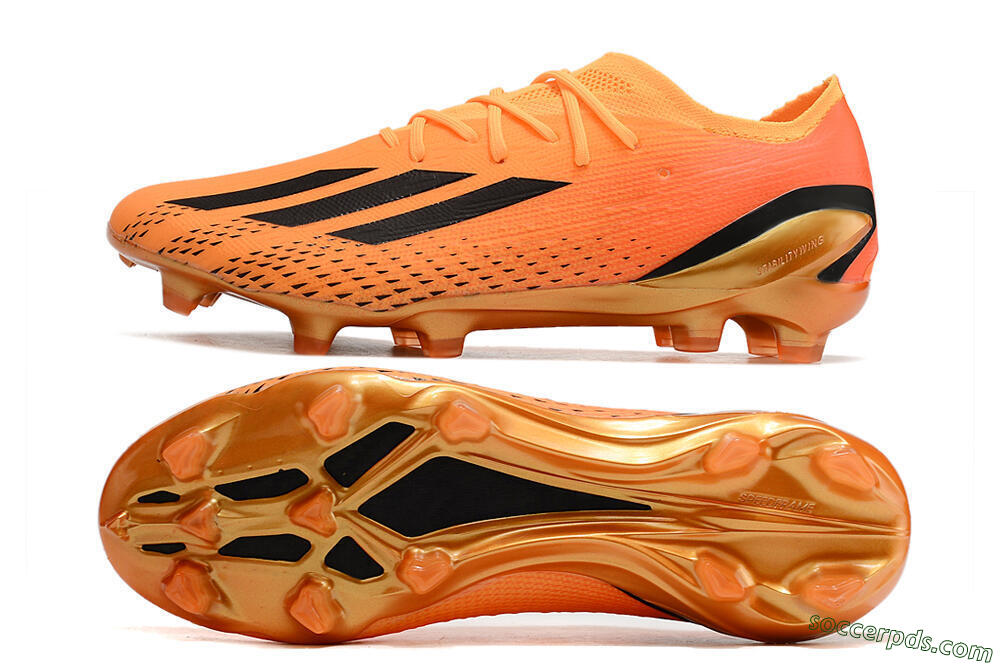 Adidas X Speedportal.1 FG Low-Tops Football Boots - Orange/Black 0