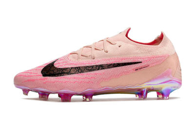 Nike Phantom GX Elite FG Low-Tops Football Boots - Pink/Black