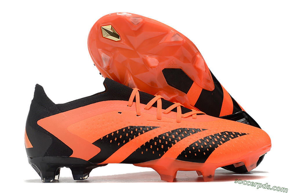 Adidas Predator Accuracy 23.1 FG Low-Tops Football Boots - Orange/Black 1