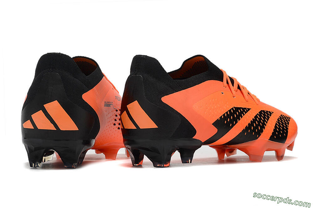 Adidas Predator Accuracy 23.1 FG Low-Tops Football Boots - Orange/Black 6