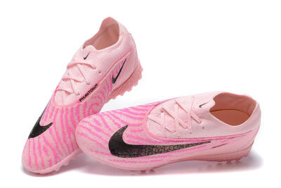 Nike Phantom GX Elite TF Low-Tops Football Shoes - Pink/Black/Gold