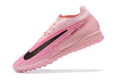 Nike Phantom GX Elite TF Low-Tops Football Shoes - Pink/Black/Gold