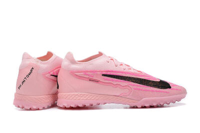 Nike Phantom GX Elite TF Low-Tops Football Shoes - Pink/Black/Gold