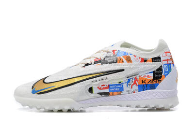 Harry Kane x Nike Phantom GX Elite TF Low-Tops Football Shoes - White/Gold/Black