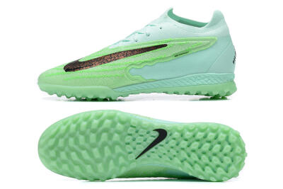 Nike Phantom GX Elite TF Low-Tops Football Shoes - Green/Black