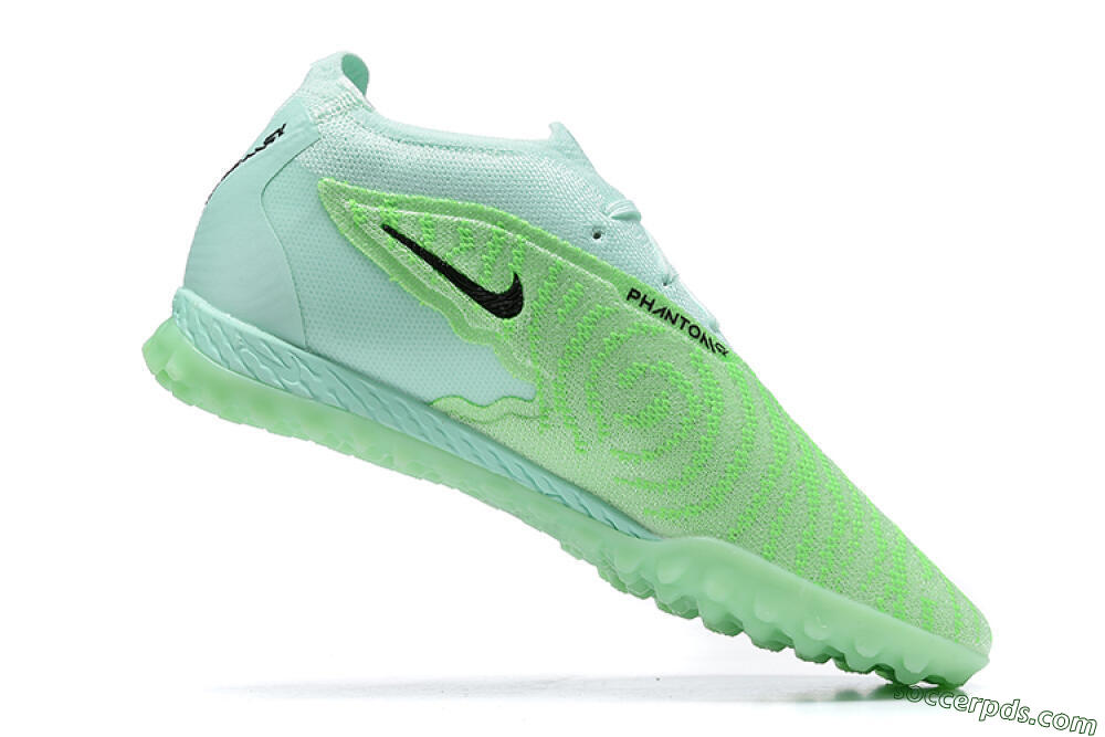 Nike Phantom GX Elite TF Low-Tops Football Shoes - Green/Black 6