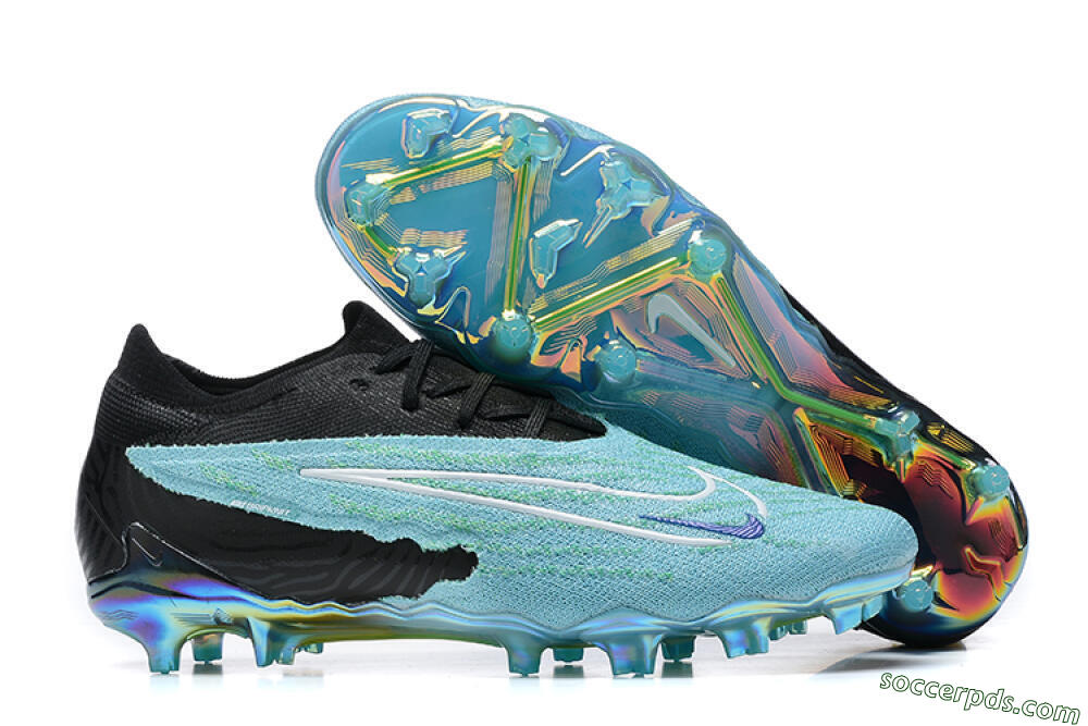 Nike Phantom GX Elite FG Low-Tops Football Boots - Blue/Black/White 1