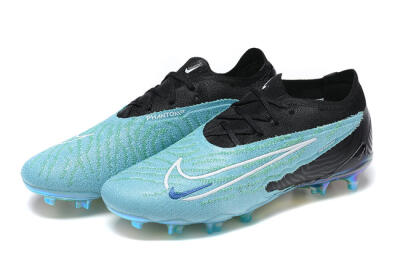 Nike Phantom GX Elite FG Low-Tops Football Boots - Blue/Black/White
