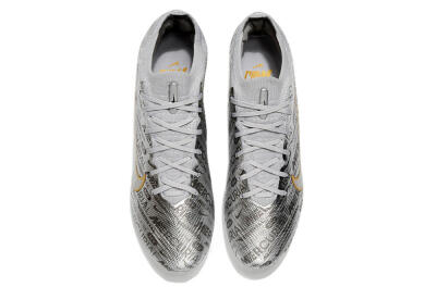 Nike Air Zoom Mercurial Vapor 15 Elite FG Low-Tops Football Boots - Sliver/Gold/Rainbow
