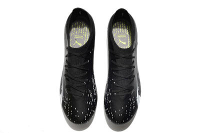 Puma Ultra Ultimate FG Low-Tops Football Boots - Black/Whtie