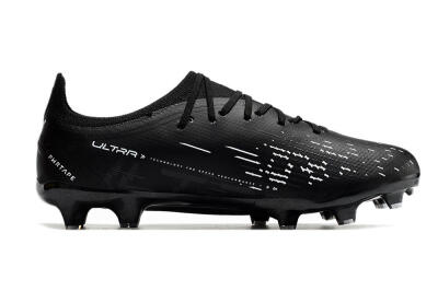 Puma Ultra Ultimate FG Low-Tops Football Boots - Black/Whtie