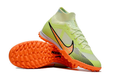 Nike Air Zoom Mercurial Superfly 15 Elite TF High-Tops Football Shoes - Yellow/Orange/Black