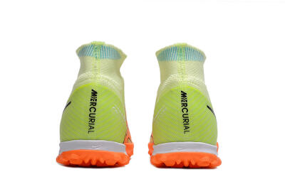 Nike Air Zoom Mercurial Superfly 15 Elite TF High-Tops Football Shoes - Yellow/Orange/Black