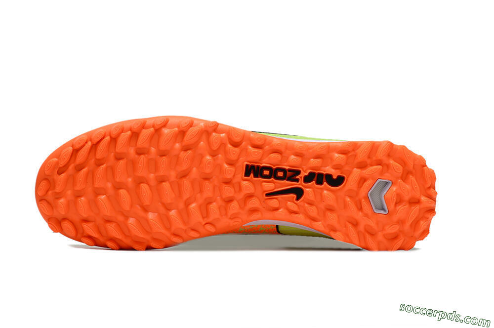 Nike Air Zoom Mercurial Superfly 15 Elite TF High-Tops Football Shoes - Yellow/Orange/Black 6