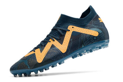 Puma Future Ultimate AG Low-Tops Football Boots - Blue/Yellow
