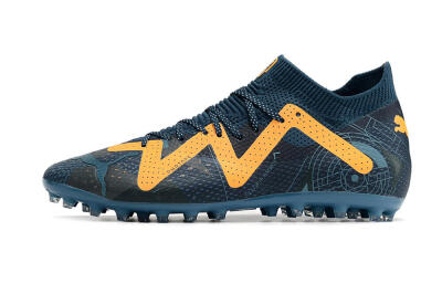 Puma Future Ultimate AG Low-Tops Football Boots - Blue/Yellow
