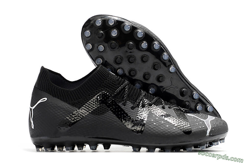 Puma Future Ultimate AG Low-Tops Football Boots - Black/White 1