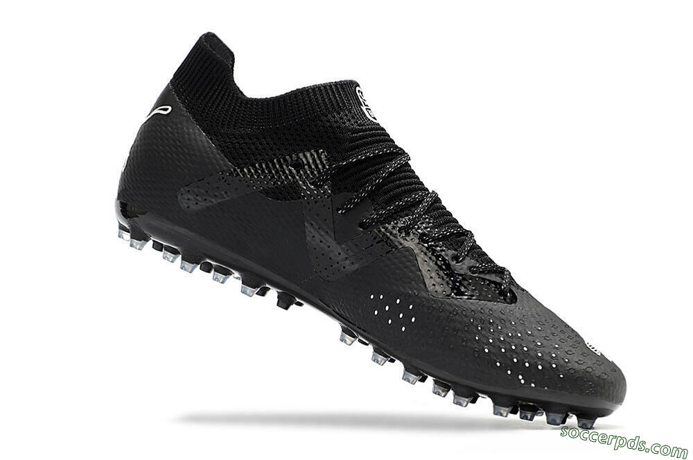 Puma Future Ultimate AG Low-Tops Football Boots - Black/White 4
