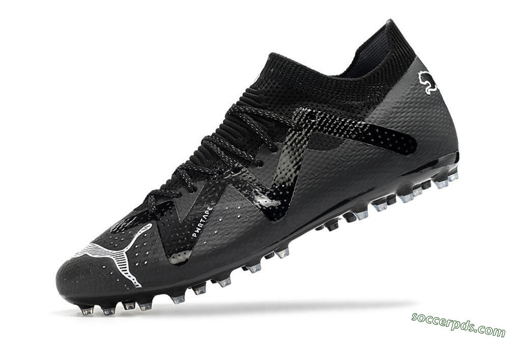 Puma Future Ultimate AG Low-Tops Football Boots - Black/White 5