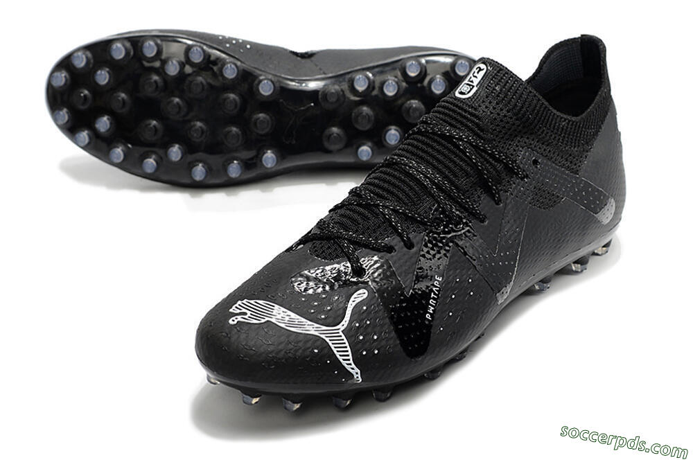 Puma Future Ultimate AG Low-Tops Football Boots - Black/White 3