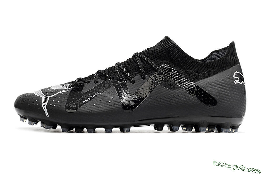 Puma Future Ultimate AG Low-Tops Football Boots - Black/White 2