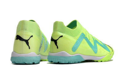 Puma Future X Powercat Tokyo Match TF Low-Tops Football Shoes - Green/Blue/Black
