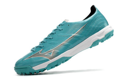 Mizuno Alpha Made in Japan TF Low-Tops Football Shoes - Blue/Silver/White