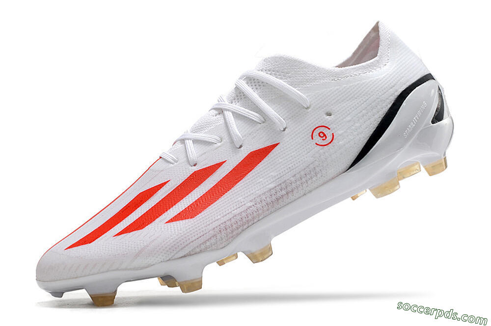 Adidas X Speedportal.1 FG Low-Tops Football Boots - White/Orange/Black 5