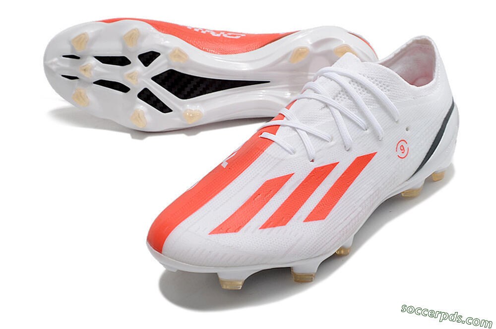 Adidas X Speedportal.1 FG Low-Tops Football Boots - White/Orange/Black 3