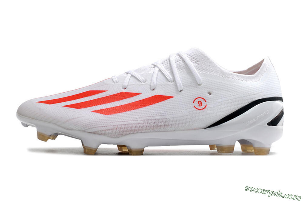 Adidas X Speedportal.1 FG Low-Tops Football Boots - White/Orange/Black 2