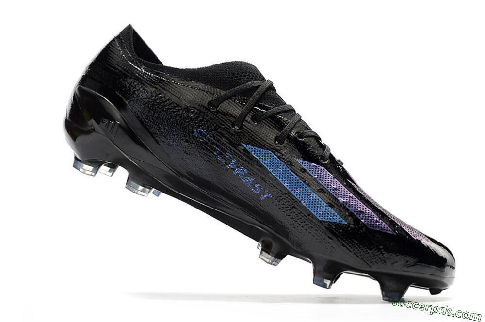 Adidas X Speedportal.1 FG Low-Tops Football Boots - Black/Purple 4