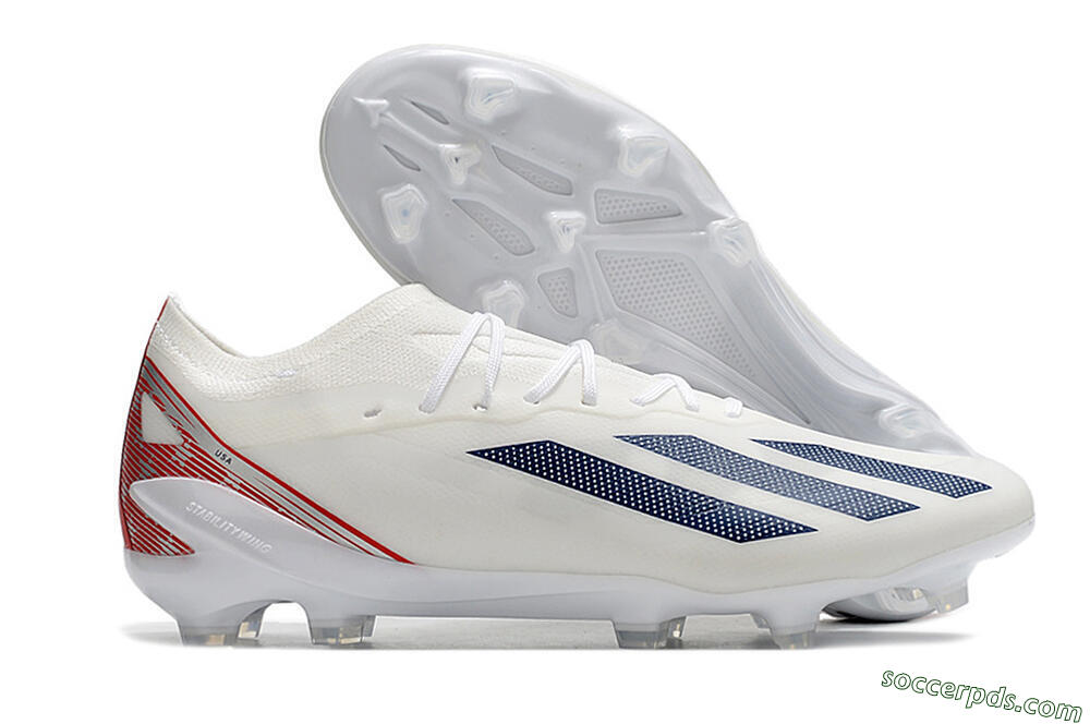 Adidas X Speedportal.1 UAS FG Low-Tops Football Boots - White/Black/Red 1
