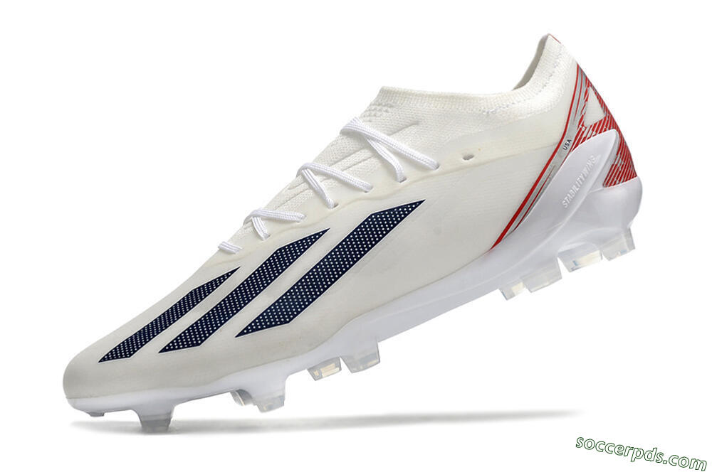 Adidas X Speedportal.1 UAS FG Low-Tops Football Boots - White/Black/Red 5