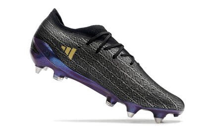 Adidas X Speedportal.1 FG Low-Tops Football Boots - Black/Sliver/Purple