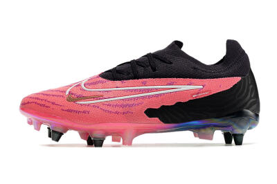 Nike Phantom GX Elite SG Low-Tops Football Boots - Pink/Black/White