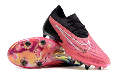Nike Phantom GX Elite SG Low-Tops Football Boots - Pink/Black/White