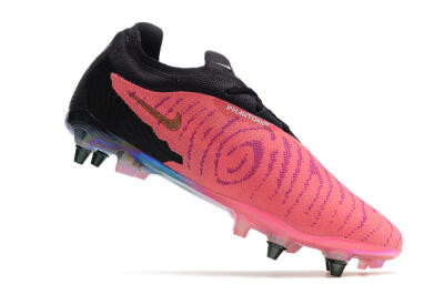 Nike Phantom GX Elite SG Low-Tops Football Boots - Pink/Black/White