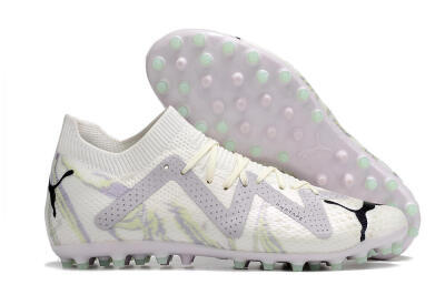 Puma Future Ultimate AG Low-Tops Football Boots - White/Grey