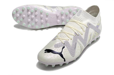 Puma Future Ultimate AG Low-Tops Football Boots - White/Grey